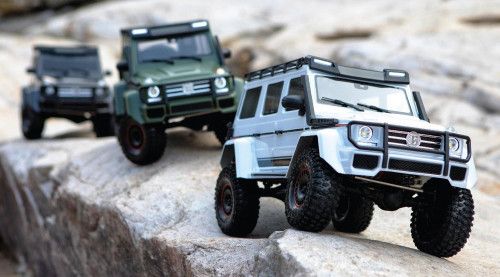 Трофи модель Yikong 4106 PRO crawler Benz G500 (Gray Black) 1/10 RTR фото 3