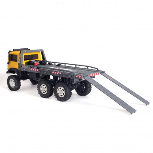 Краулер радиоуправляемый HobbyPlus CR18P Flat Bed 6X6 (Yellow) 1/18 RTR фото 7