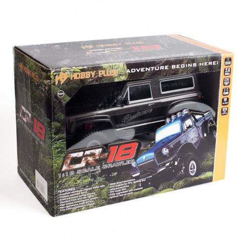 Краулер радиоуправляемый HobbyPlus CR18 Rushmore (Gunmetal-Grey) 1/18 RTR фото 16