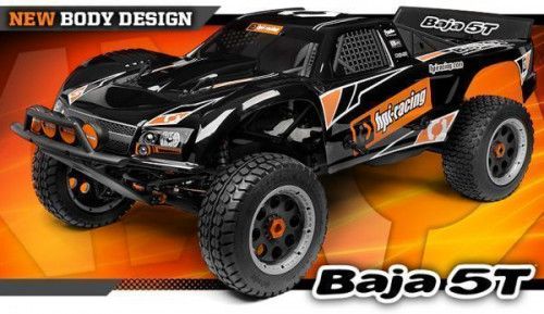 1/5 RTR  Шорткорс BAJA 5T (радио 2.4GHz) кузов ЧЕРНЫЙ