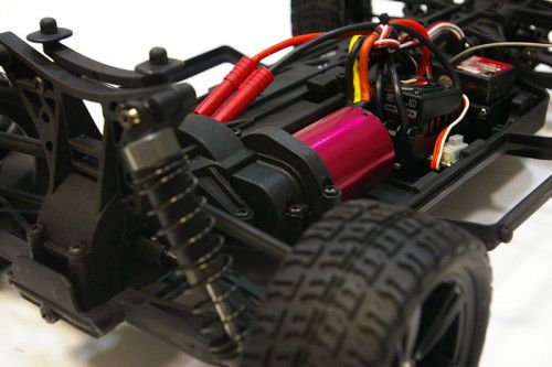 Шорткорс 1/10 4WD Электро Iron Track Spatha Brushless RTR, Влагозащита фото 8