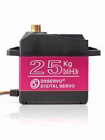 Сервомашинка DS3225-180 28кг / 0.14сек / 6.8V цифровая влагозащищённый с металлическими шестернями