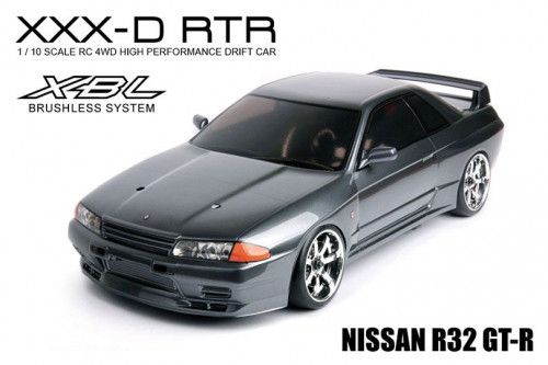 XXX-D 1/10 Scale 4WD RTR Electric Drift Car (2.4G) (brushless) NISSAN R32 GT-R