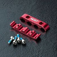 Alum. 4 wires clamps (red)