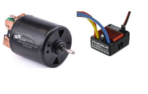 Коллекторная система Мотор 540/35T + Регулятор 60A