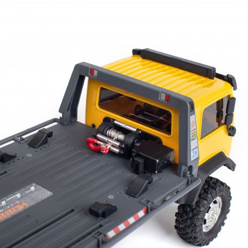 Краулер радиоуправляемый HobbyPlus CR18P Flat Bed 6X6 (Yellow) 1/18 RTR фото 6