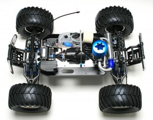 Монстр 1/8 нитро - Associated MGT4.6 RTR 2.4ГГц FLAG BODY фото 9