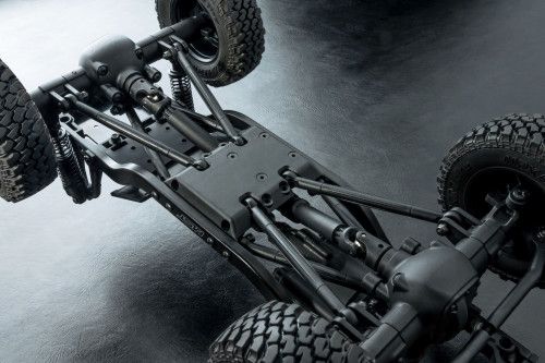 Трофи модель CFX от MST (Max Speed Technology) 1/10 4WD набор для сборки с кузовом M-BENZ Unimog 406 фото 12