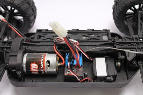 Монстр 1/10 4WD Электро Iron Track Bowie RTR, Влагозащита фото 3