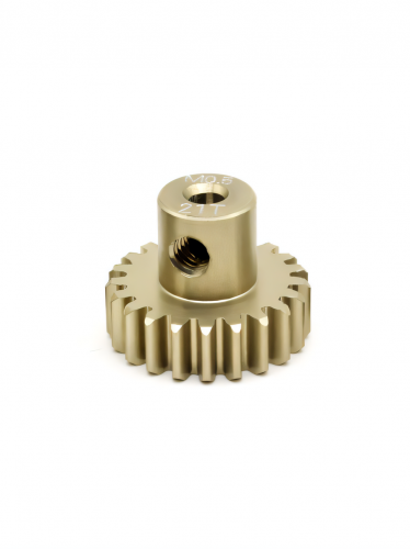 Шестерня алюминиевая Pinion gear 21T M0.5 для вала 2mm фото 6