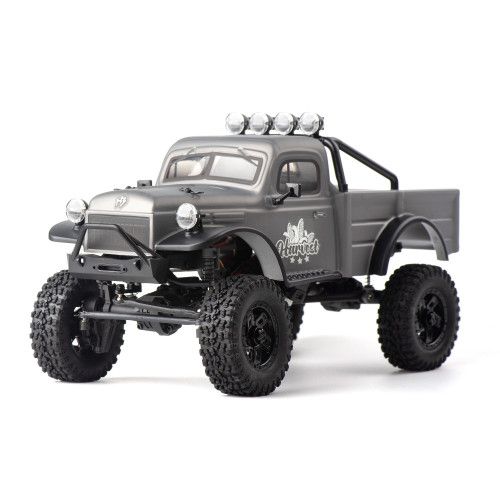 Краулер радиоуправляемый HobbyPlus CR18P EVO Harvest (Matte Metal Gun) 1/18 RTR