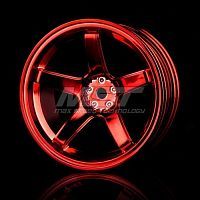 Red 5 spokes wheel (+8) (4)