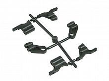 Front & Rear Bulkhead Cover Set For Sakura D3