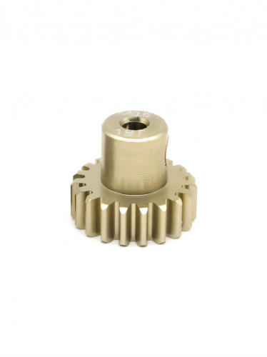 Шестерня алюминиевая Pinion gear 19T M0.5 для вала 2mm фото 6