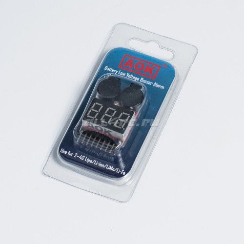 Low Voltage Buzzer for 1S-8S Li-Po Battery with LCD Display фото 2