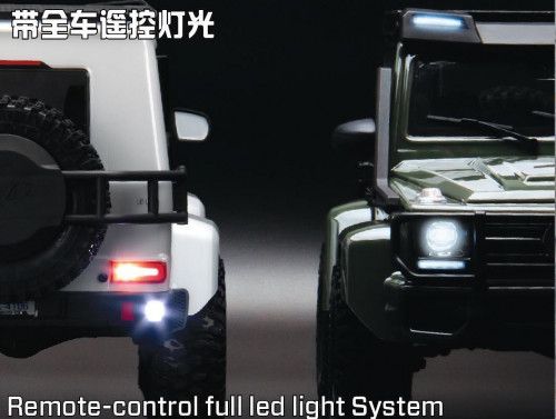 Трофи модель Yikong 4106 PRO crawler Benz G500 (Gray Black) 1/10 RTR фото 4