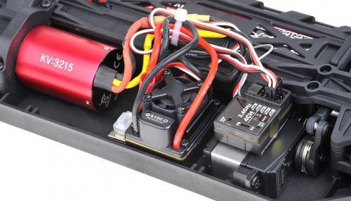 Монстр 1/10 4WD Электро Iron Track Bowie Brushless RTR, Влагозащита фото 4