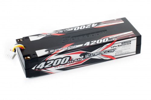 Аккумулятор Sunpadow Li-Po 3S1P 4200mAh 40C/80C XT60 Hardcase фото 2