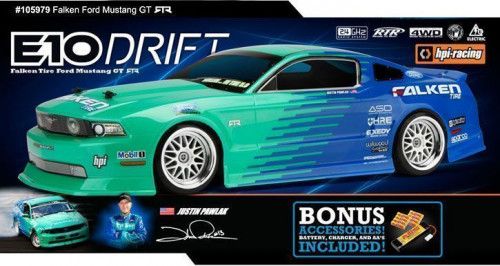 Дрифт 1/10 FALKEN TIRE 2011 FORD MUSTANG E10 (RTR)