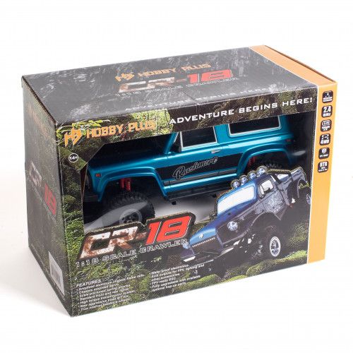 Краулер радиоуправляемый HobbyPlus CR18 Rushmore (Metalic-Blue) 1/18 RTR фото 16