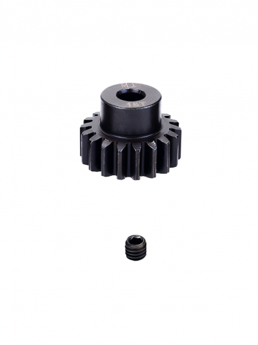 Шестерня стальная Pinion gear 18T M1 для вала 5mm фото 2