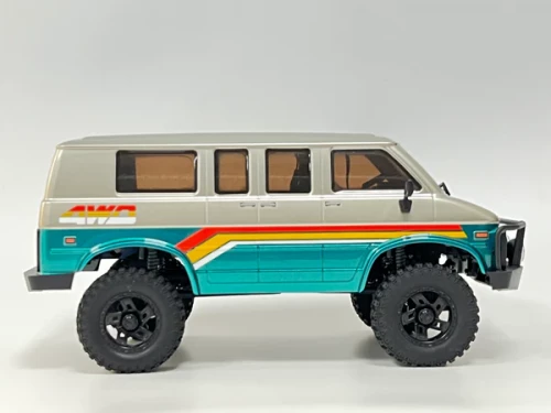 Краулер радиоуправляемый HobbyPlus CR18P EVO Rock Van (Beige) 1/18 RTR фото 5
