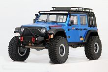 Трофи модель Yikong 4102 1/10 crawler Rubikon (Blue) RTR