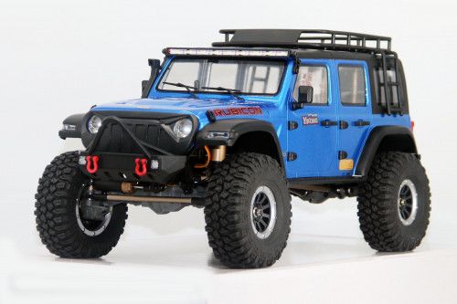 Трофи модель Yikong 4102 1/10 crawler JEEP (Blue) RTR