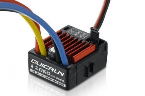 QuicRun WP 1060 T-Plug Коллекторный влагозащищенный регулятор для масштаба 1:10