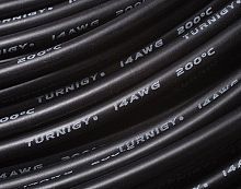 Кабель силовой 14 AWG черный 1метр