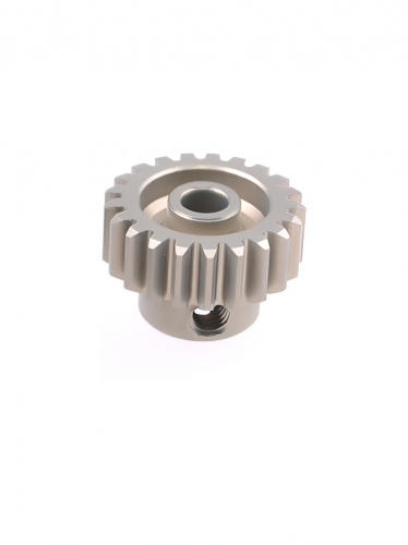 Шестерня алюминиевая Pinion gear 21T M0.6 для вала 3.17mm фото 3