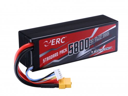 Аккумулятор Sunpadow ERC Li-Po 5800mAh 4S 14.8V 100C XT60