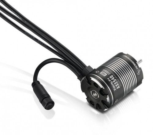 Бесколлекторный сенсорный мотор Xerun AXE 540 2300KV FOC для краулеров масштаба 1/10 фото 2