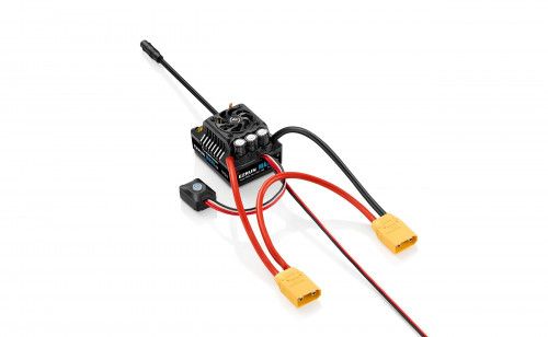 EZRUN MAX8 G2S XT90 бесколлекторный сенсорный влагозащищенный регулятор для масштаба 1:8 фото 5