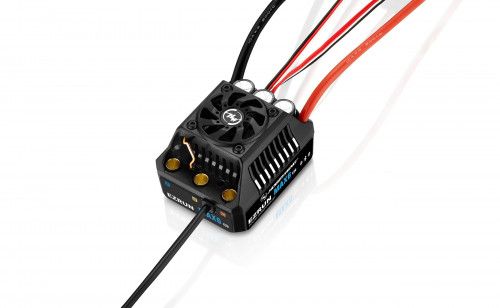 HobbyWing EZRUN MAX6 G2 Бесколлекторный сенсорный регулятор для масштаба 1/6 фото 4