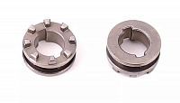 Differential lock mounting