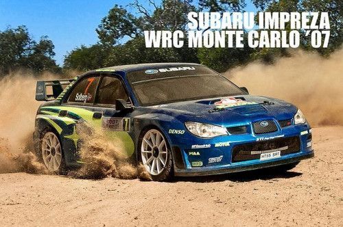 XXX 1/10 RC 4WD RTR Rally Car (2.4G) SUBARU IMPREZA WRC Monte Carlo 2007