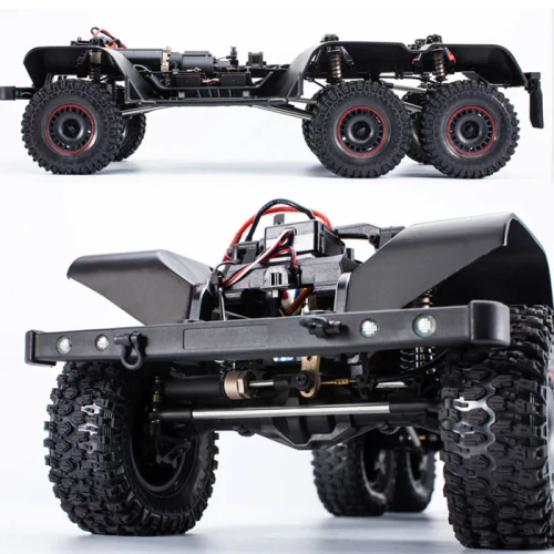 Трофи модель Yikong 6101 1/10 crawler Defender 6X6 (Black) RTR фото 4