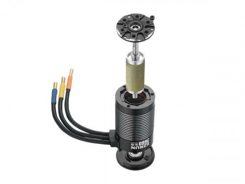 Бесколлекторный бессенсорный мотор EZRUN 3660 SL 4600 KV для масштаба 1:10 фото 3