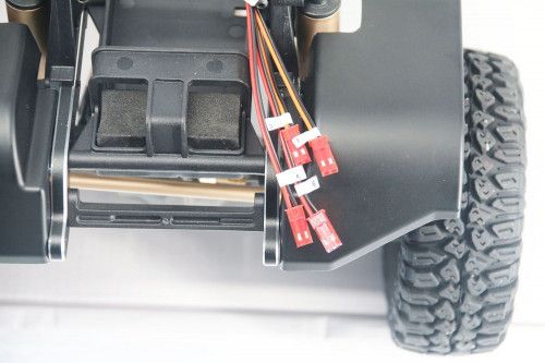 Трофи модель Yikong 4102 1/10 crawler JEEP (Yellow) RTR фото 12