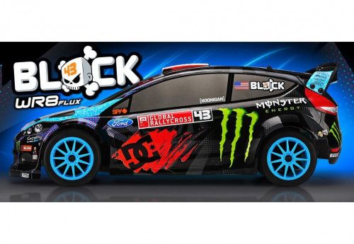 Ралли 1/8 электро WR8 FLUX (Влагозащита, кузов Ford Fiesta H.F.H.V.) Ken Block фото 9