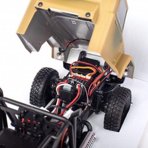 Краулер радиоуправляемый HobbyPlus CR18 Conqueror 6X6 (Camo) 1/18 RTR фото 10