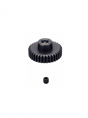 Шестерня стальная Pinion gear 35T 48P для вала 3.17mm фото 2