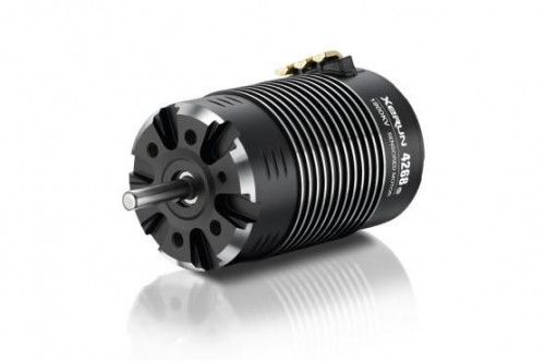 Бесколлекторный сенсорный мотор XERUN 4268 SD G2 Black Edition 2200 KV для багги и SCT масштаба 1/8 фото 4