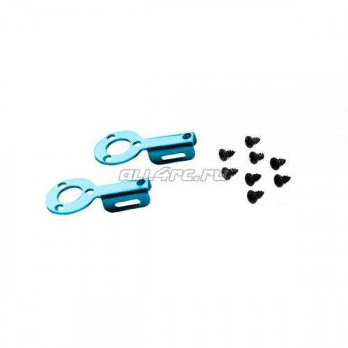 RC Car Body Alloy Clip / Holder (2шт) Blue