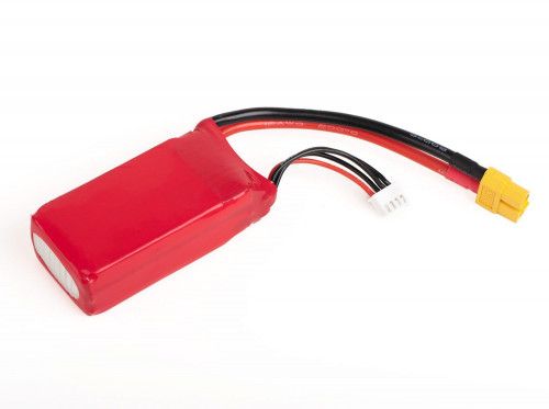 Аккумулятор Speedway Slide 73x35x23mm Li-Po 1300mAh 3S 11.1V 45C softcase XT60 фото 3