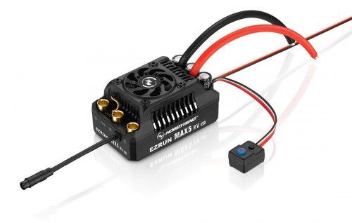 Hobbywing Ezrun MAX5 HV G2 Бесколлекторный сенсорный влагозащищенный регулятор для моделей 1/5