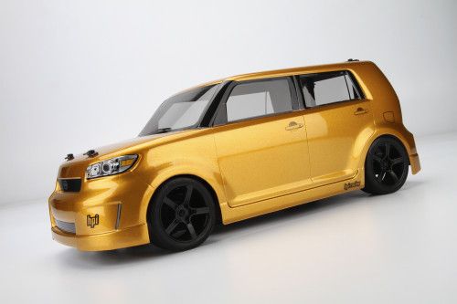 Туринг 1/10 мини RTR SWITCH (кузов SCION XB) (GOLD RUSH MICA) (US) фото 2