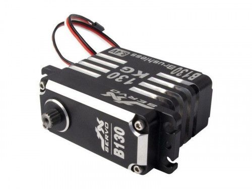 Сервопривод JX Servo B130 130кг / 0.13sec / 8.4V HV бесколлекторный цифровой с металлическими шестернями фото 2
