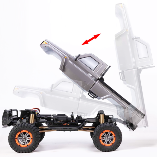 Трофи модель Yikong 4101 crawler pickup (Blue) 1/10 RTR фото 7